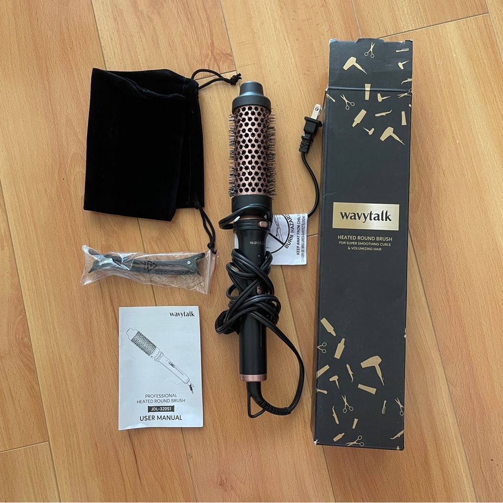 Wavytalk Heated Round Brush